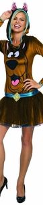 Scooby Doo Womens Tutu Dress Halloween Costume Size Small